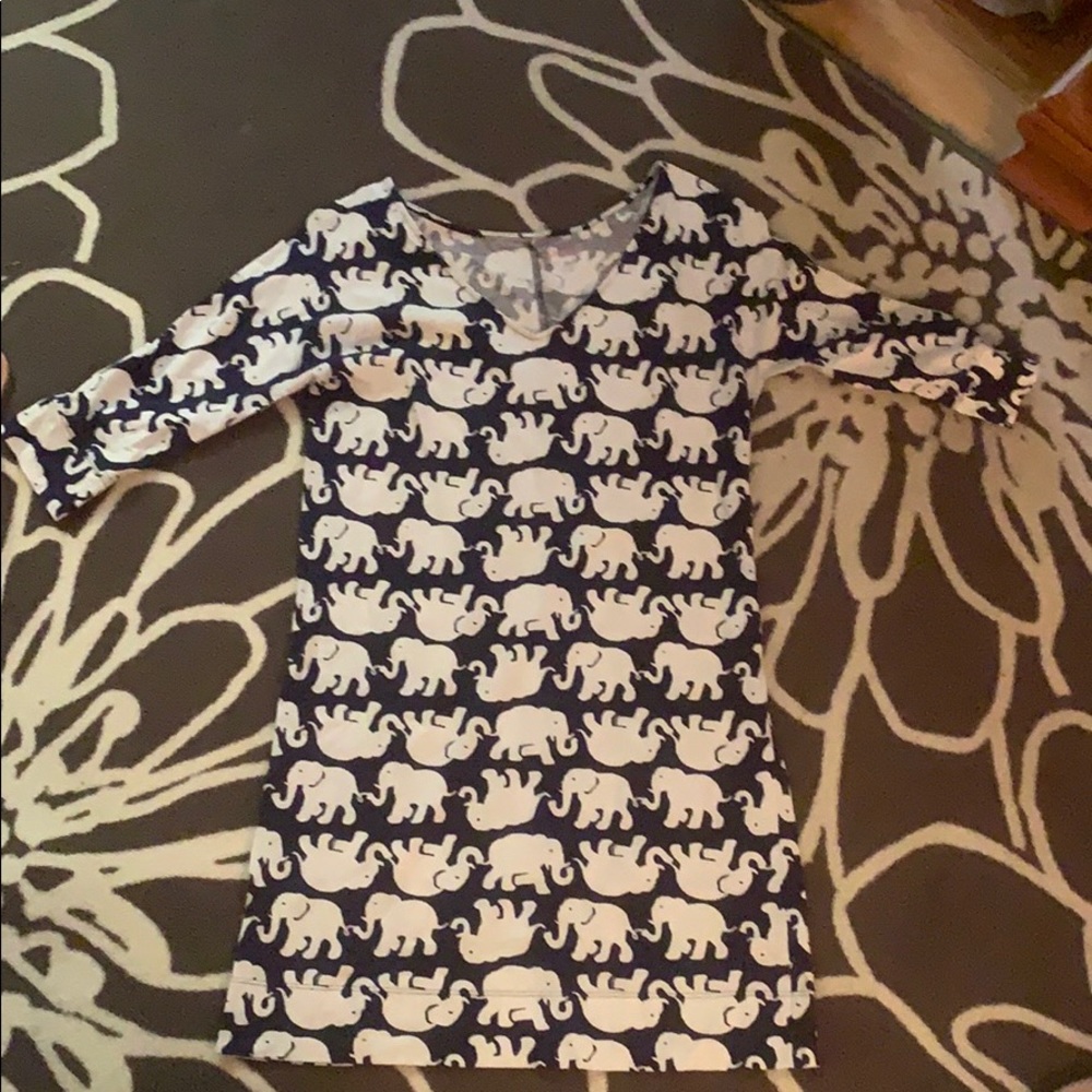 Lilly Pulitzer Elephant Dress